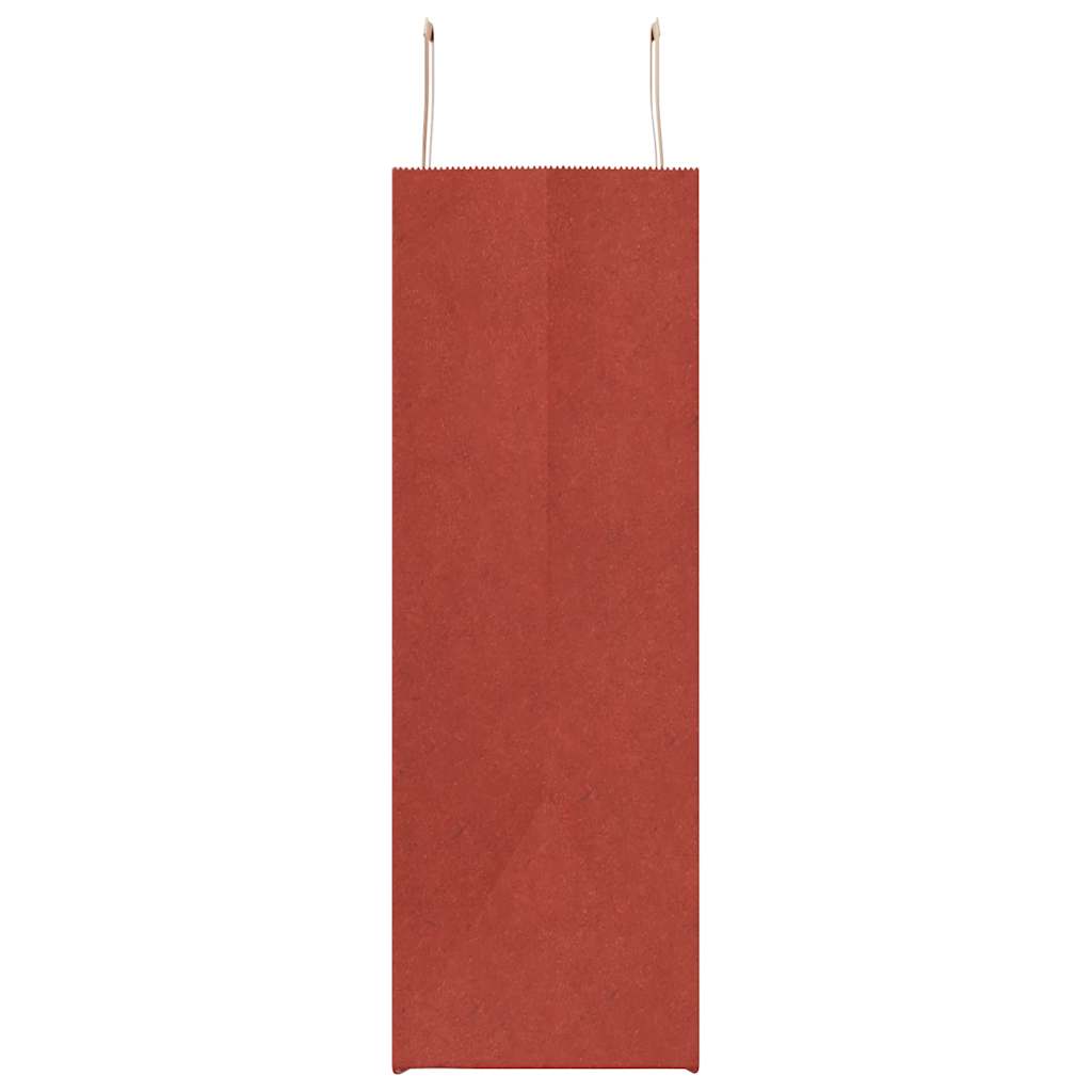 Paper Bags 50 pcs with Handles Red 54x15x49 cm