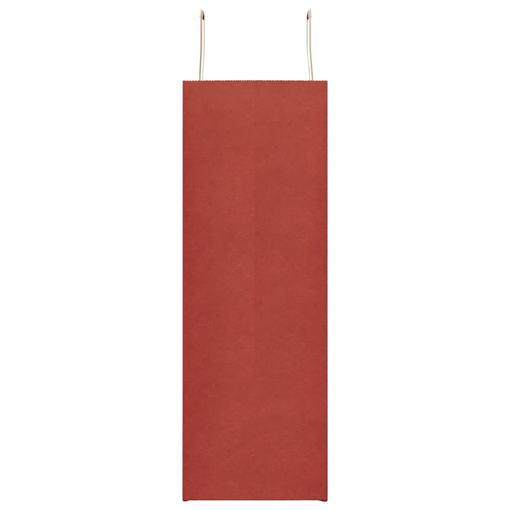 Paper Bags 250 pcs with Handles Red 45x17x48 cm