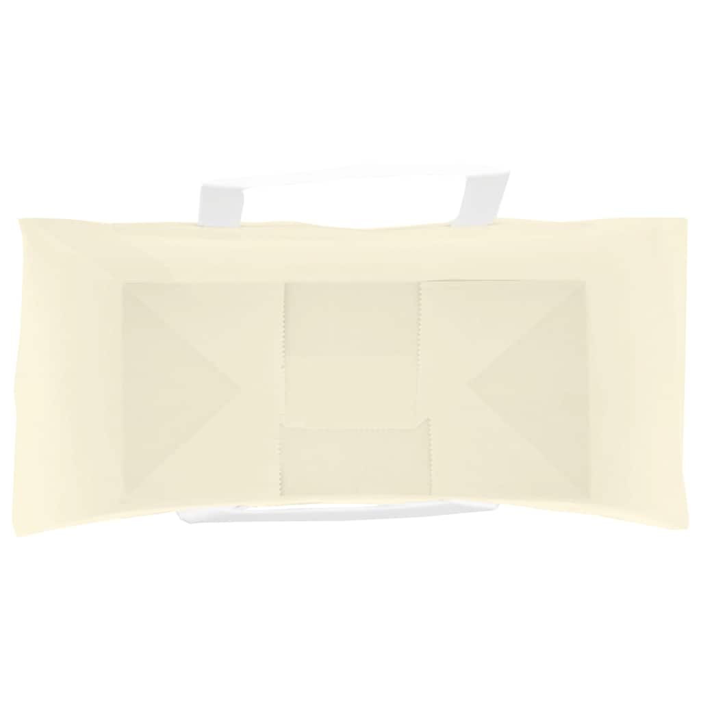 Paper Bags 50 pcs with Handles Yellow 26x12x35 cm