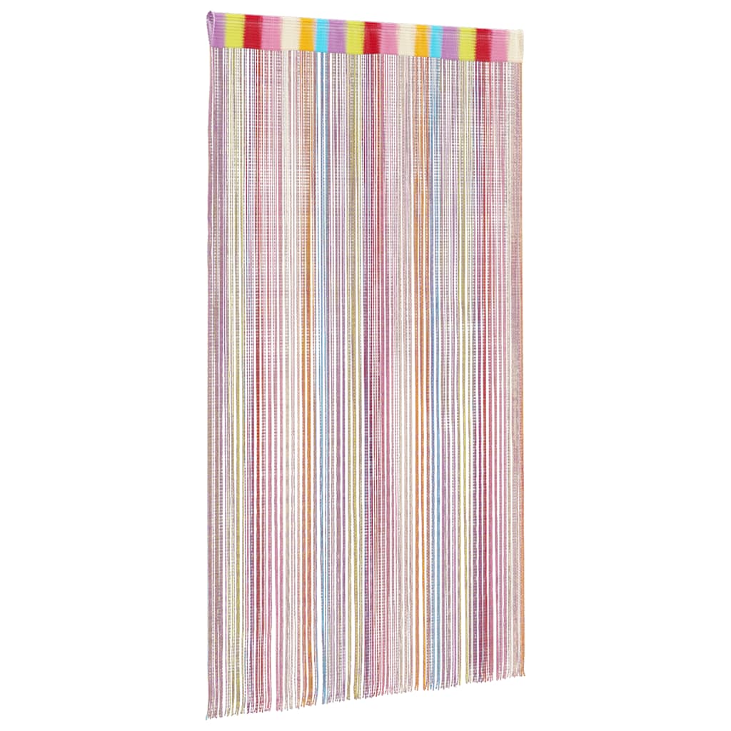 String Curtains 2 pcs Multicolour 140x250 cm