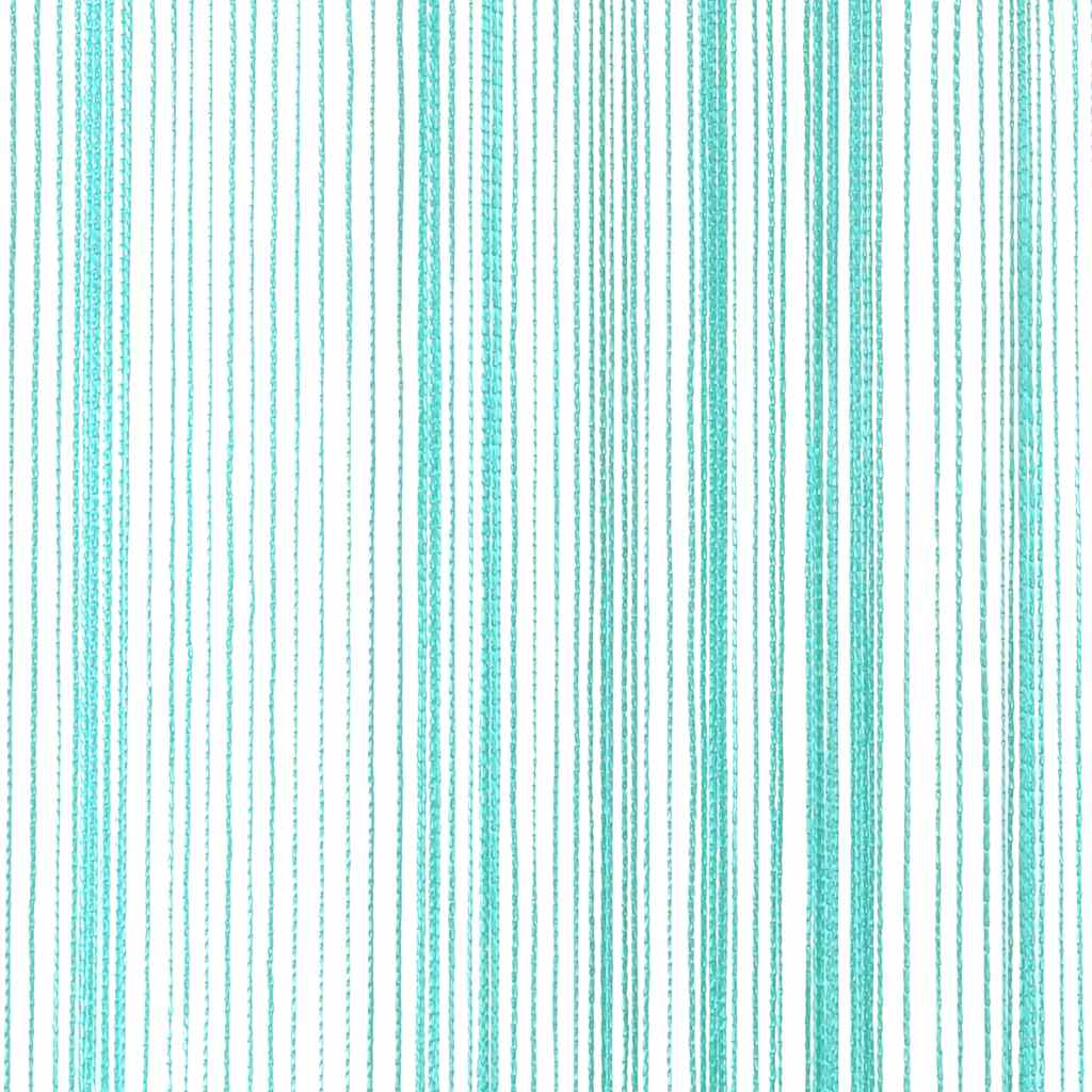 String Curtains 2 pcs Turquoise 140x250 cm