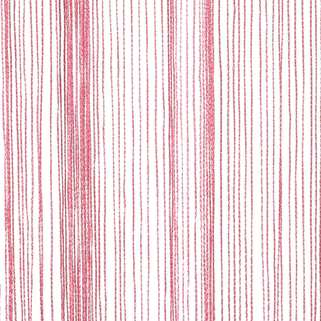 String Curtains 2 pcs Pink 100x250 cm