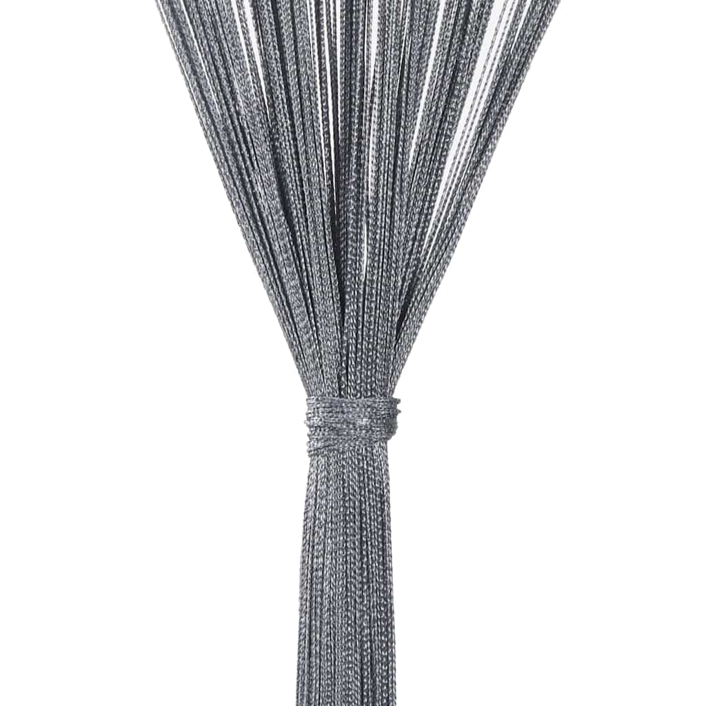 String Curtains 2 pcs Anthracite 100x250 cm