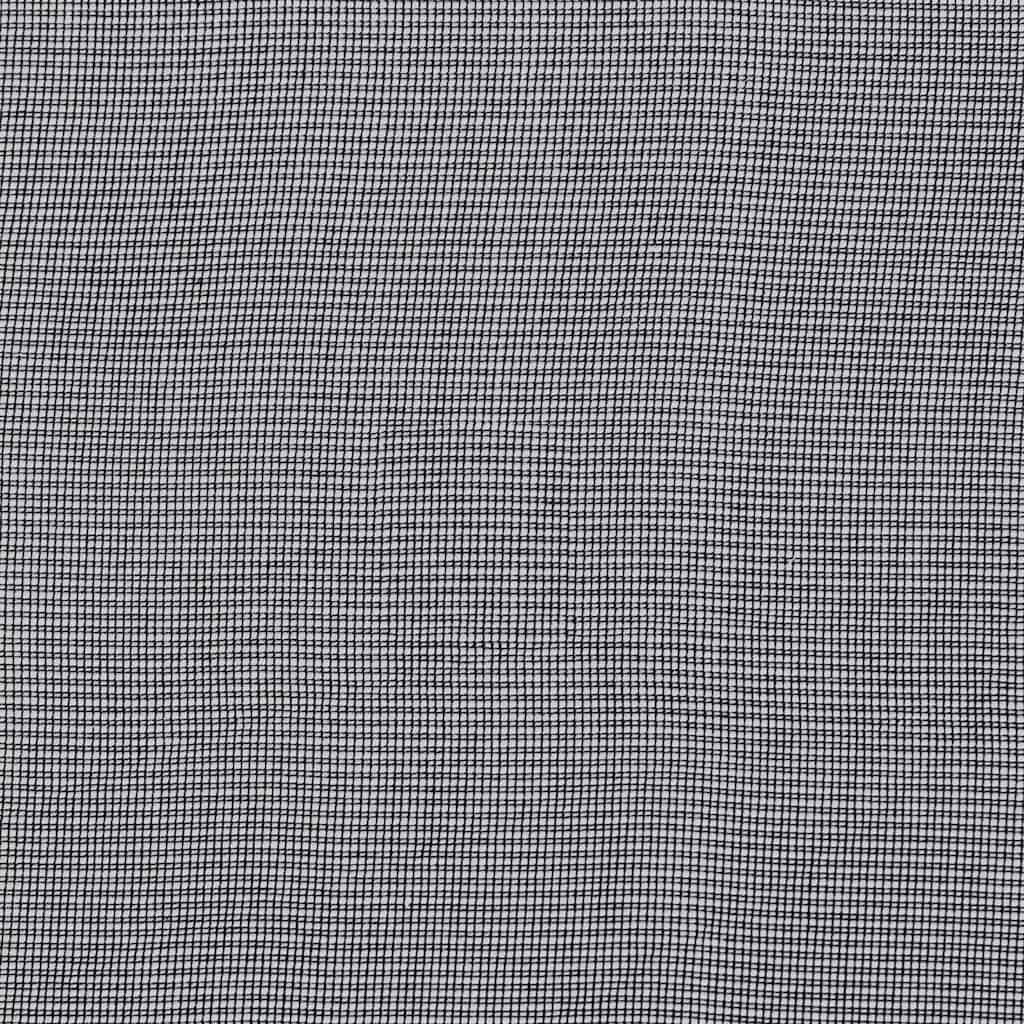 Voile Curtains with Grommets 2 pcs Black 140x225 cm
