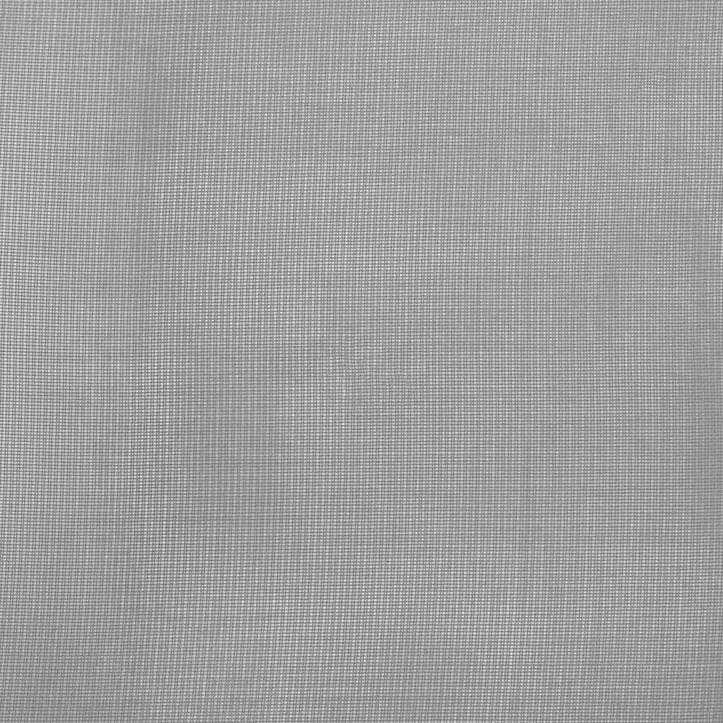 Voile Curtains with Grommets 2 pcs Dark Grey 140x175 cm