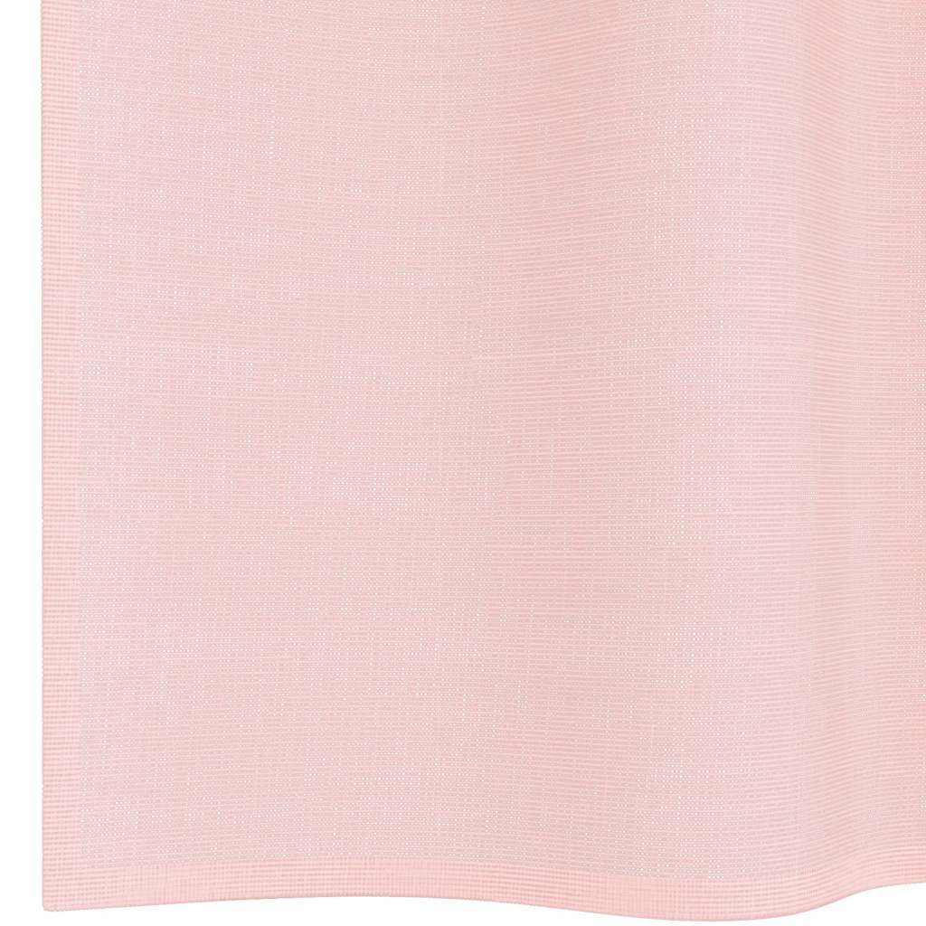Voile Curtains with Grommets 2 pcs Light Pink 140x140 cm