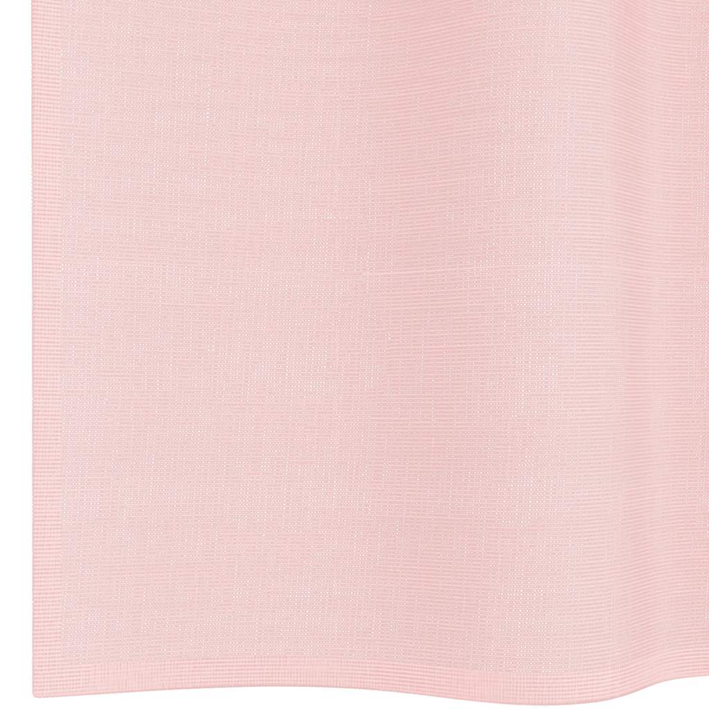Voile Curtains with Grommets 2 pcs Light Pink 140x300 cm