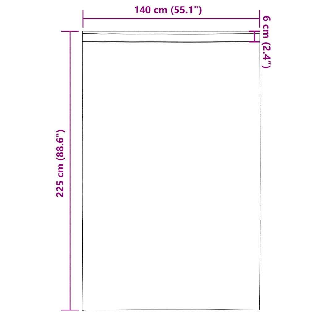 Voile Curtains with Rod Pockets 2 pcs Cream