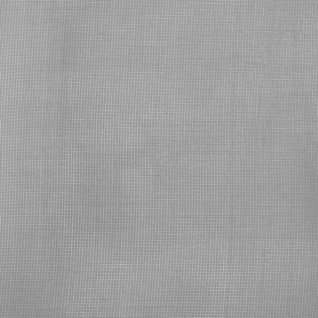 Voile Curtains with Rod Pockets 2 pcs Dark Grey