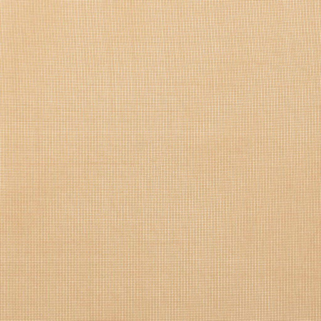 Voile Curtains with Rod Pockets 2 pcs Sand