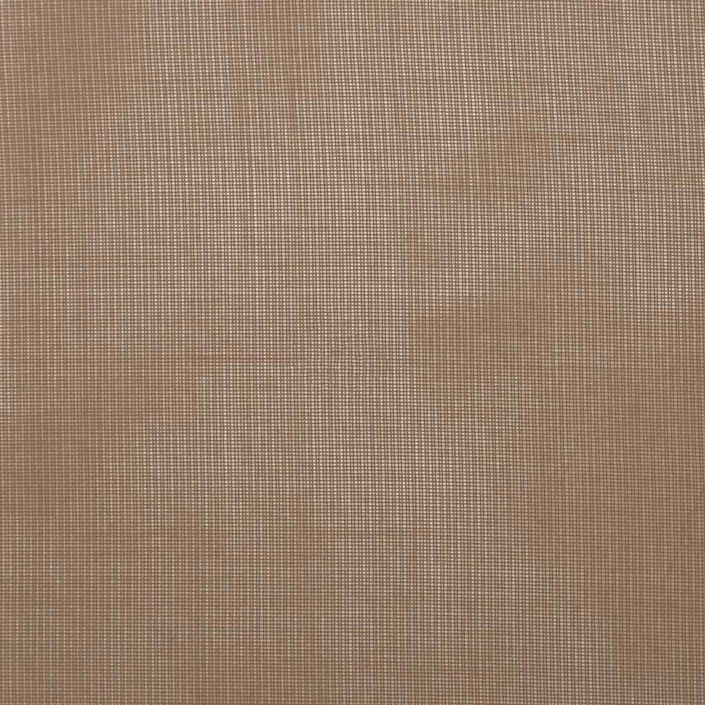 Voile Curtains with Rod Pockets 2 pcs Light Brown