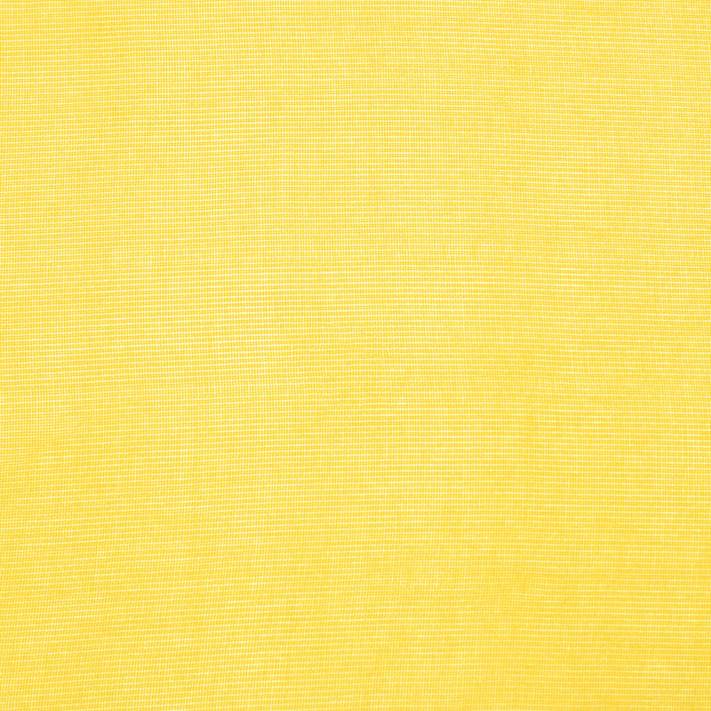 Voile Curtains with Rod Pockets 2 pcs Yellow