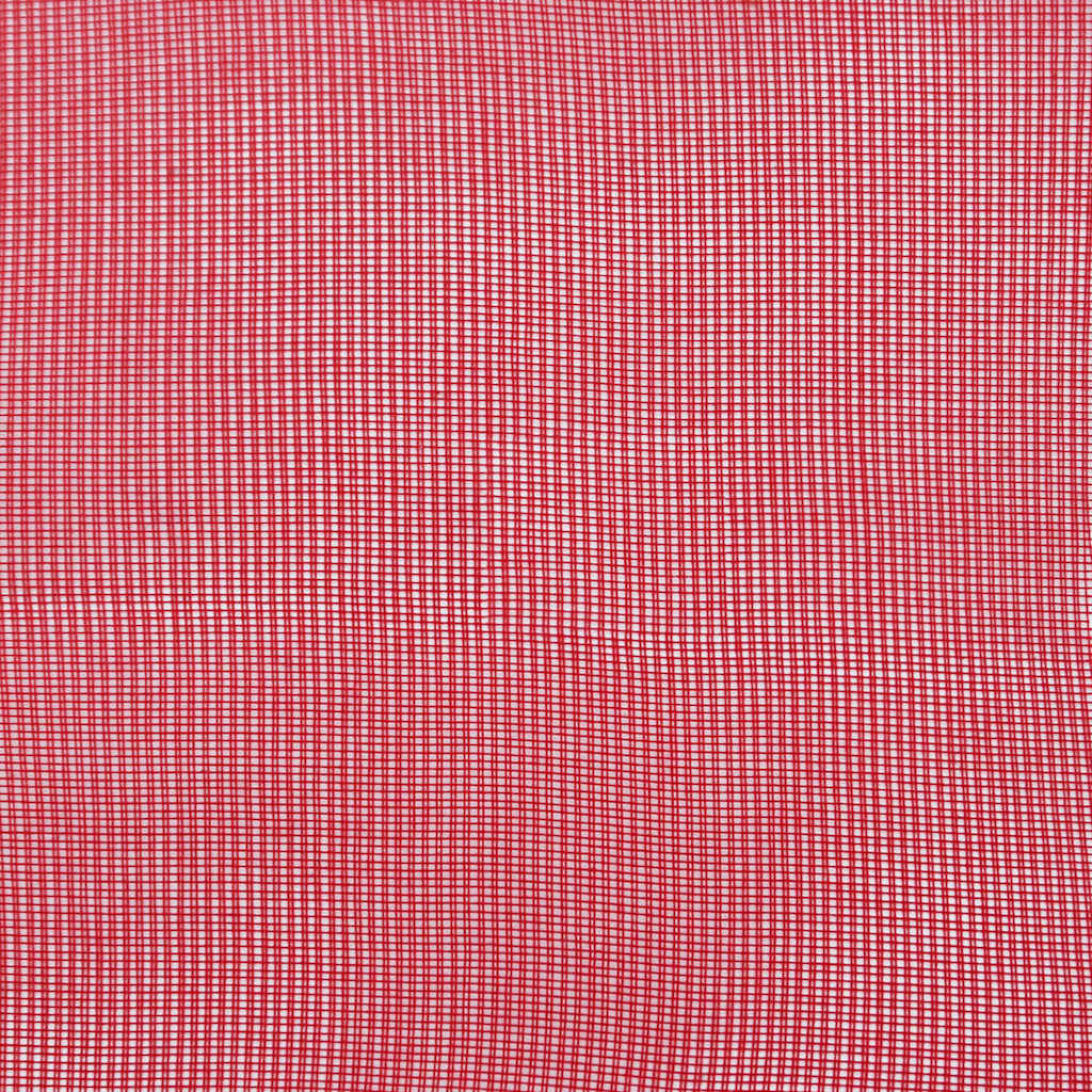 Voile Curtains with Rod Pockets 2 pcs Wine Red