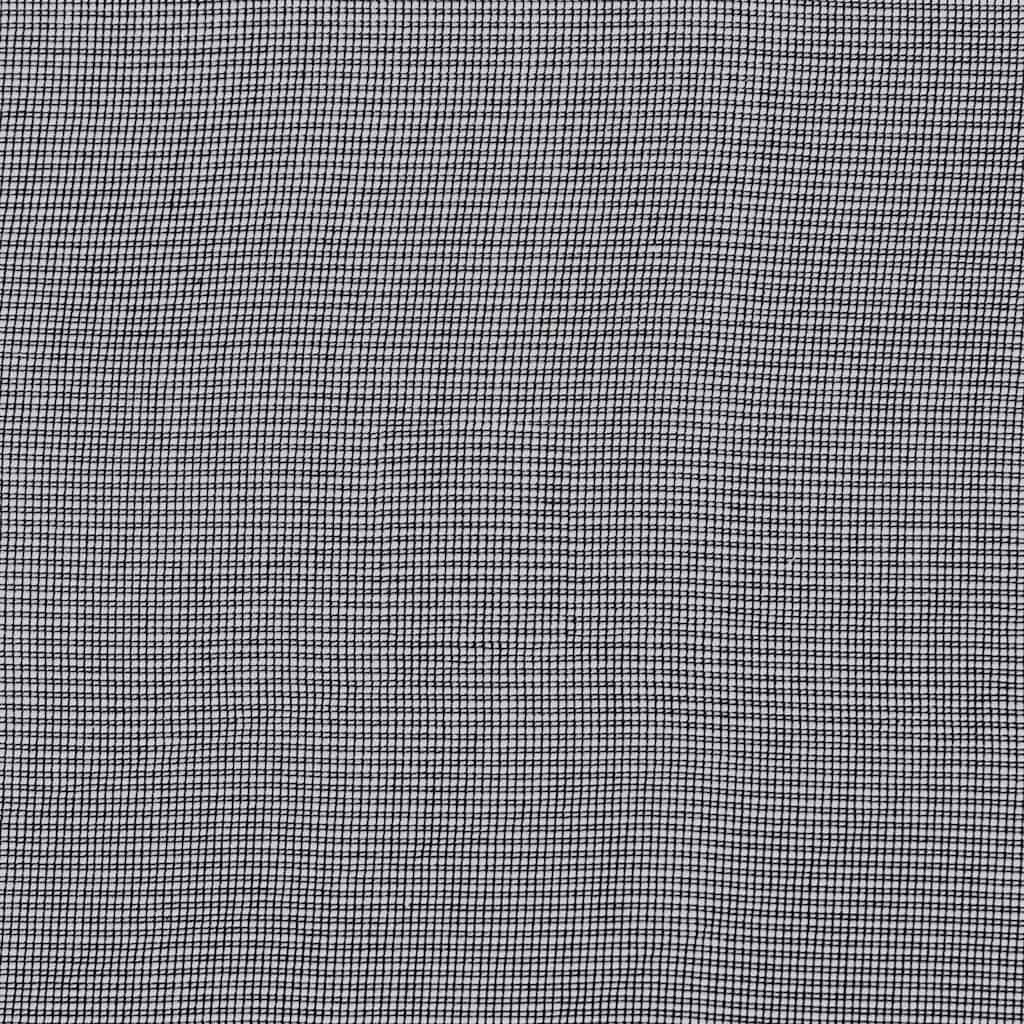 Voile Curtains with Tab Top 2 pcs Black