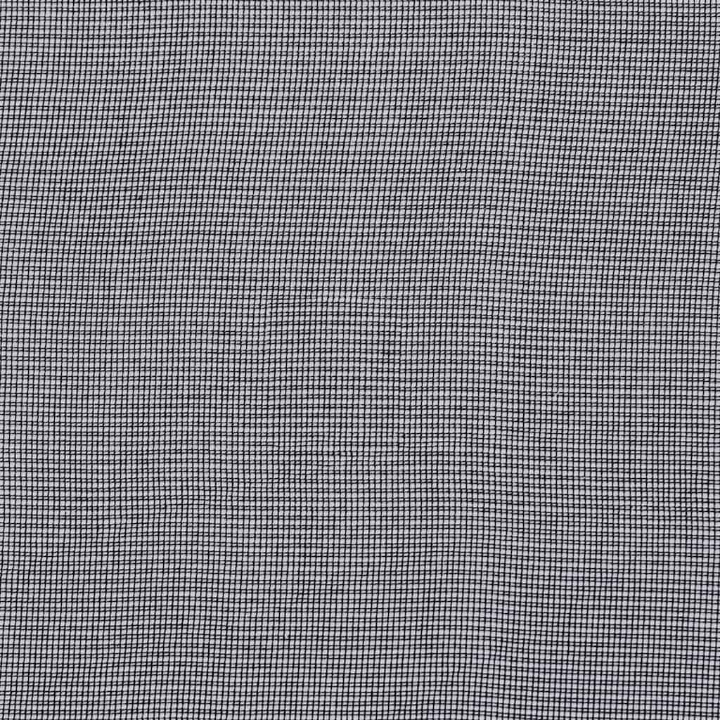 Voile Curtains with Tab Top 2 pcs Black