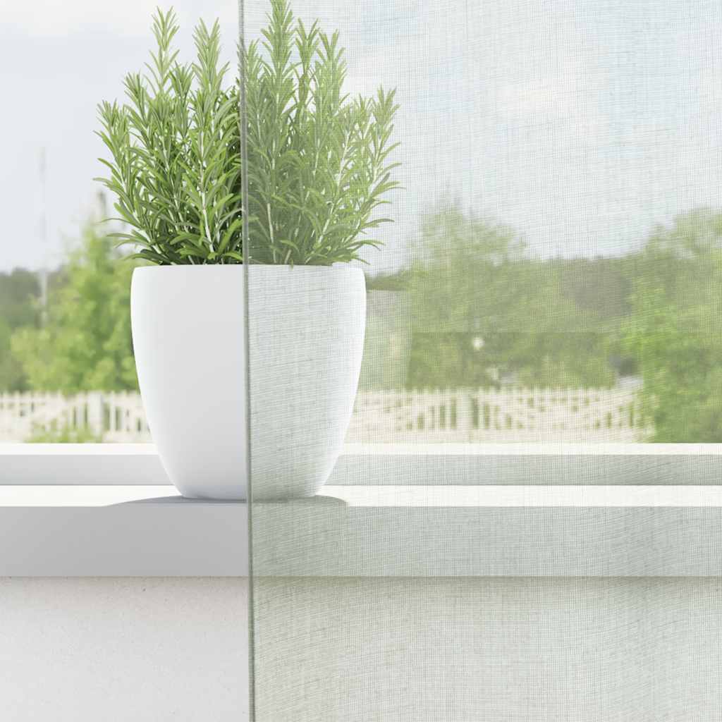 Voile Curtains with Loops 2 pcs Light Grey 140x175 cm