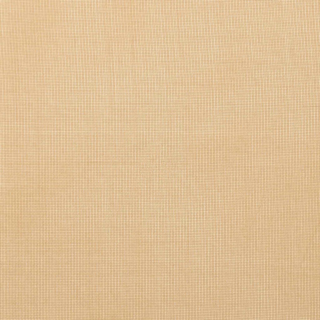 Voile Curtains with Loops 2 pcs Sand 140x225 cm