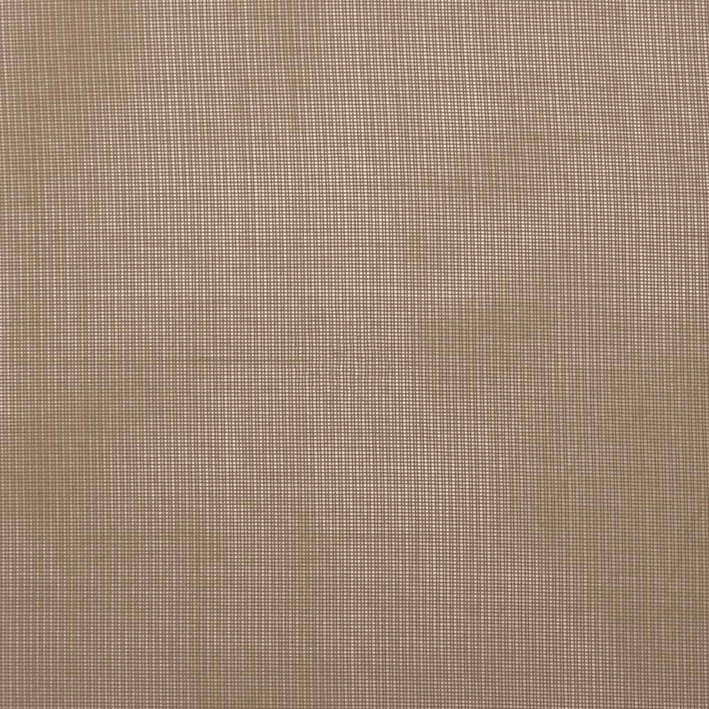 Voile Curtains with Loops 2 pcs Light Brown 140x260 cm