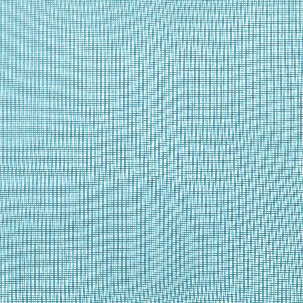 Voile Curtains with Loops 2 pcs Turquoise 140x140 cm