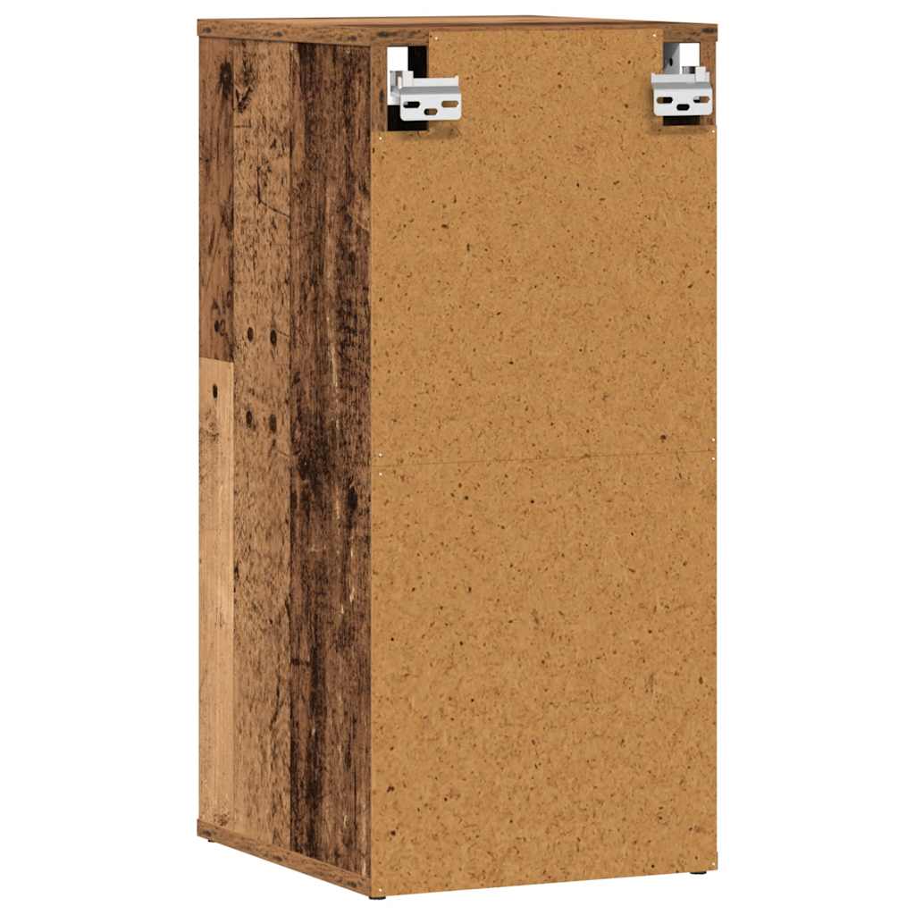 Shoe Cabinets 2 pcs Old Wood 32x35x70 cm Engineered Wood