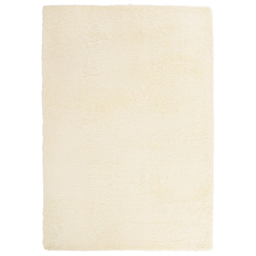 Shaggy Rug High Pile NAVARRA Cream 160x230 cm Polyester