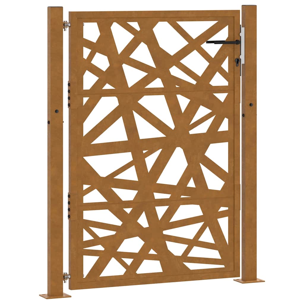 Garden Gate 105x130 cm Weathering Steel Light Design
