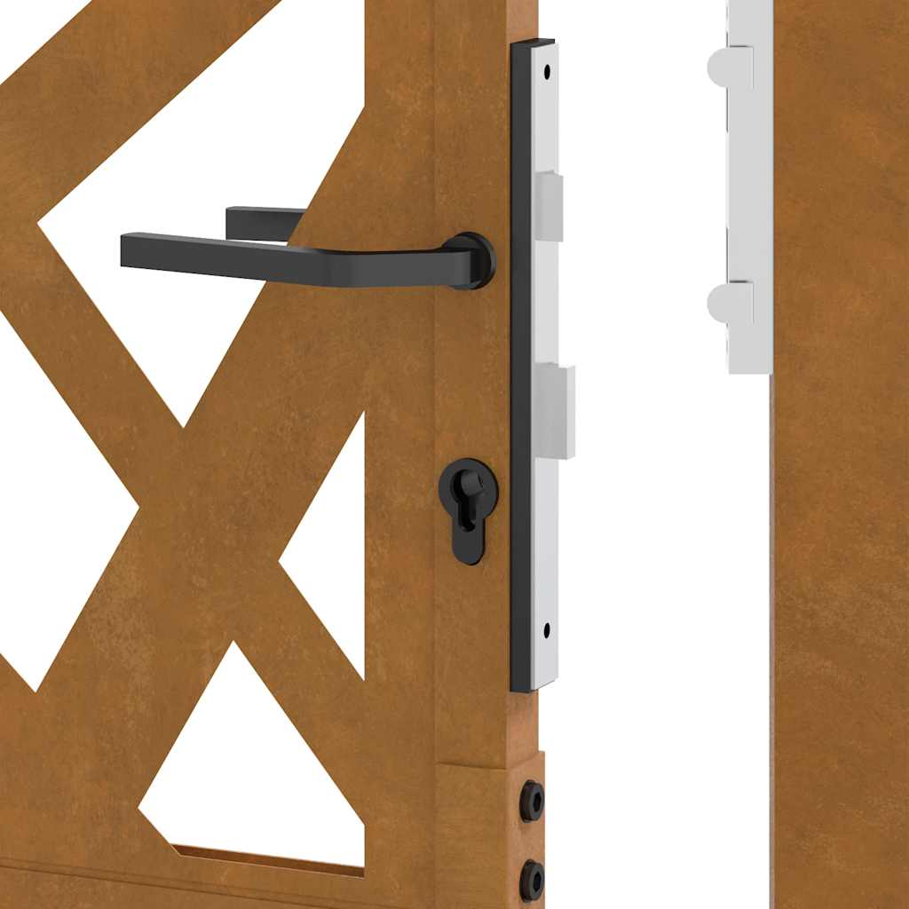 Garden Gate 105x155 cm Weathering Steel Light Design