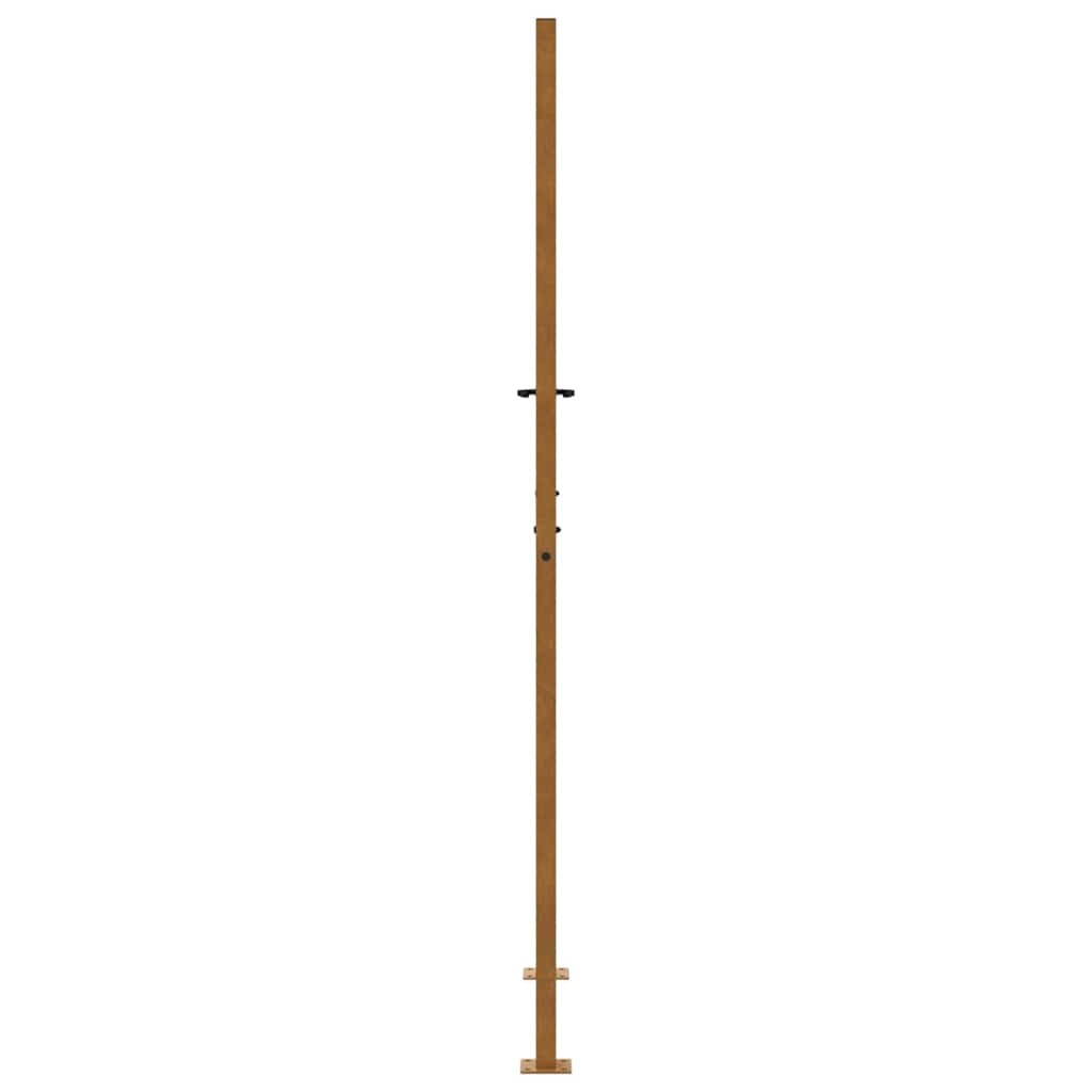 Garden Gate 105x205 cm Weathering Steel Flame Design