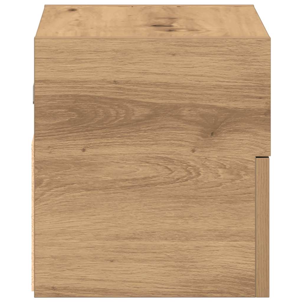 Wall-mounted Bedside Cabinets 2 pcs Artisan Oak 45x26x28.5 cm