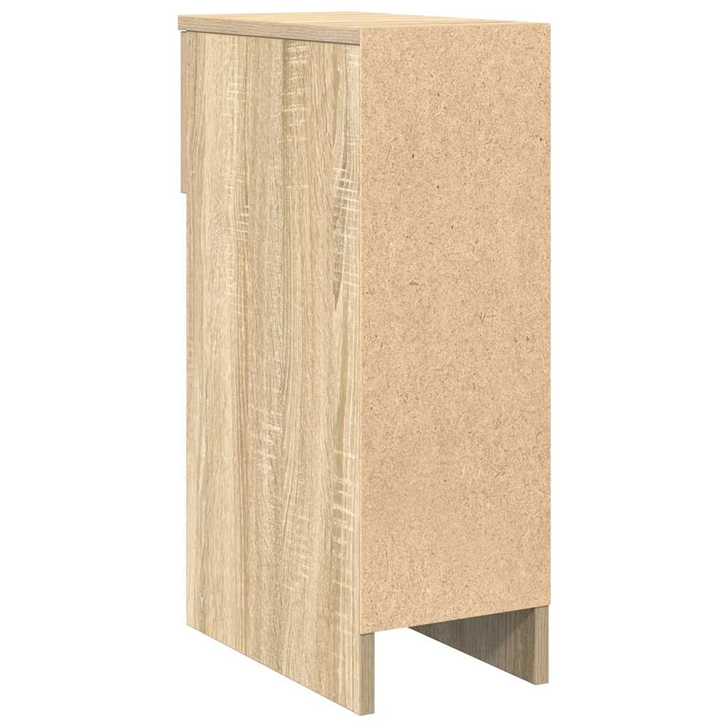 Bedside Cabinets with Drawer 2 pcs Sonoma Oak 20x36x60 cm