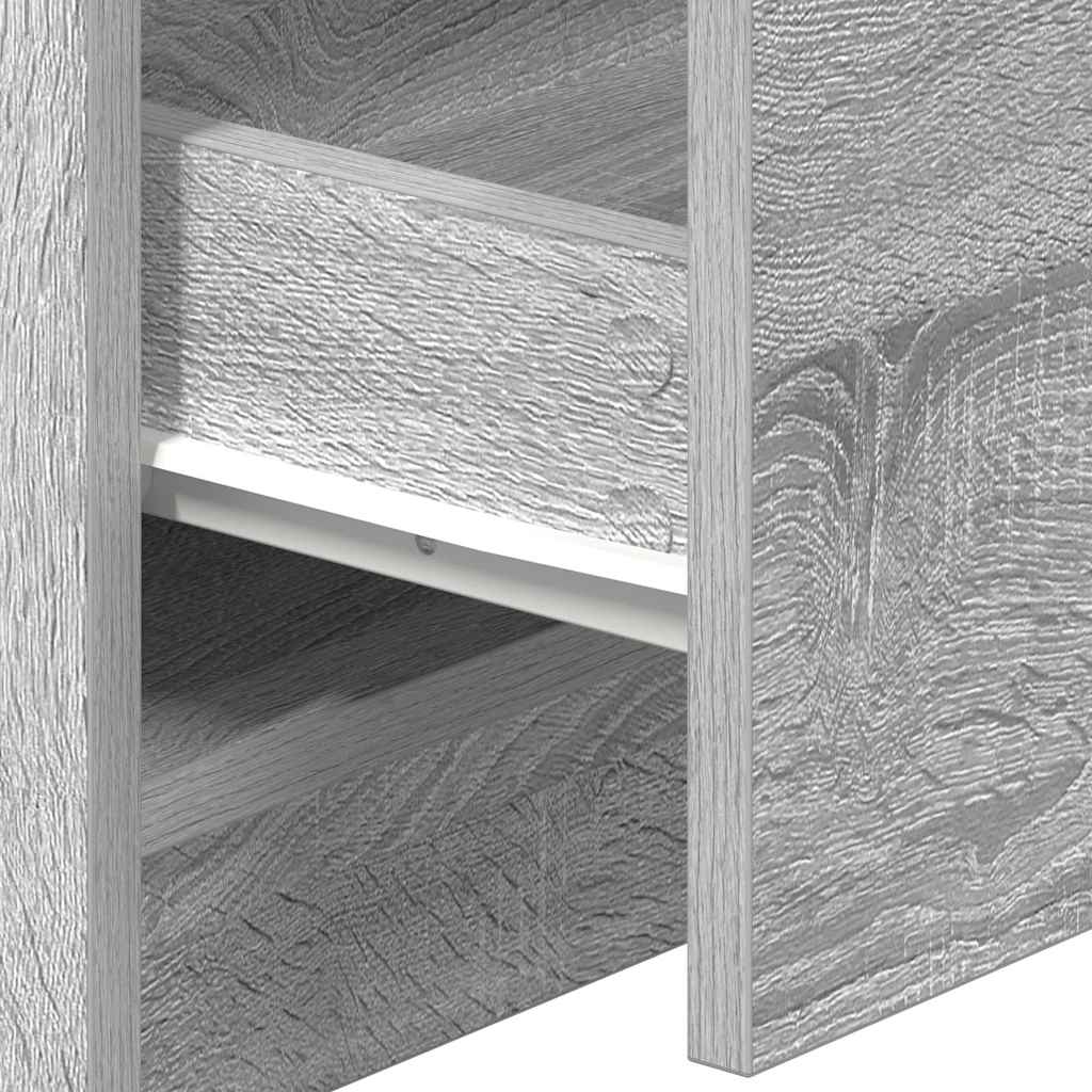 Bedside Cabinets 2 pcs with 2 Drawers Grey Sonoma 40x36x50 cm