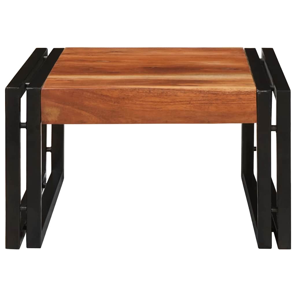 Bathroom Shelf 40 x 50 x 23 cm Solid Mango Wood and Iron