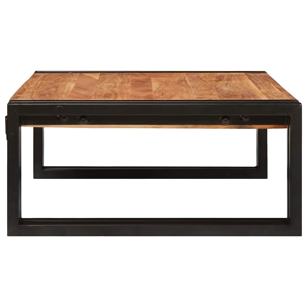 Bathroom Shelf 65 x 50 x 23 cm Solid Mango Wood and Iron