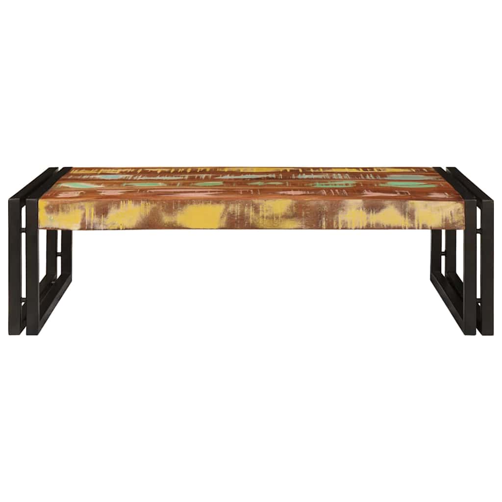 Bathroom Shelf 80 x 50 x 23 cm Solid Mango Wood and Iron