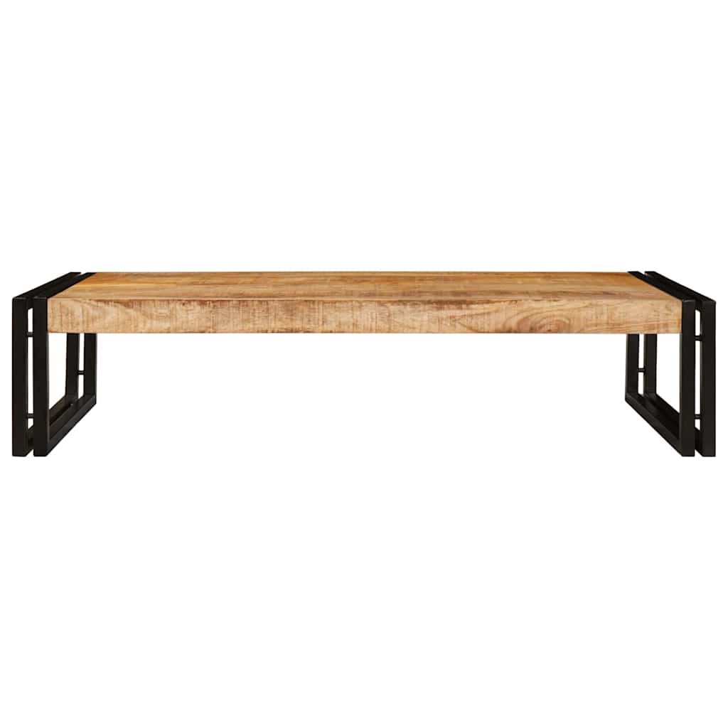 Bathroom Shelf 100 x 50 x 23 cm Solid Mango Wood and Iron