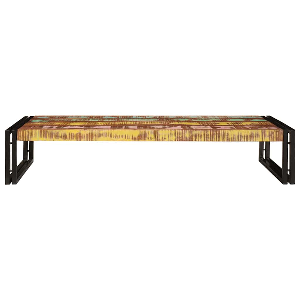 Bathroom Shelf 120 x 50 x 23 cm Solid Mango Wood and Iron