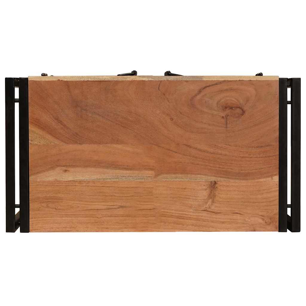 Bedside Cabinet Brown 38 x 33 x 58 cm Solid acacia wood