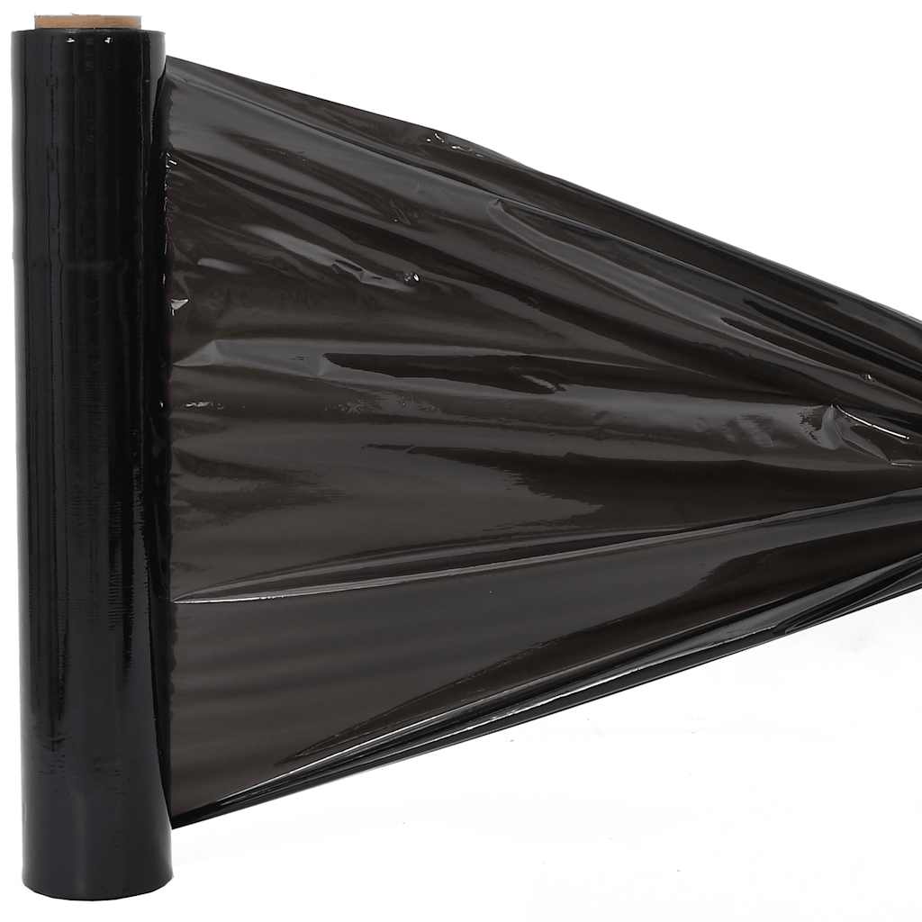 Stretch Film 2 pcs Black 20 μm 50 cm x 150 m