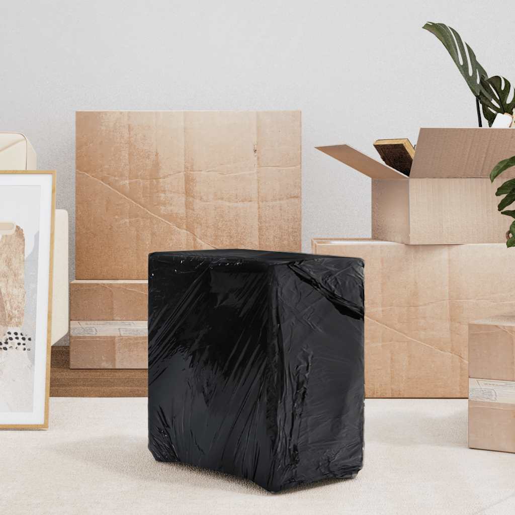 Stretch Film 2 pcs Black 17 μm 50 cm x 300 m