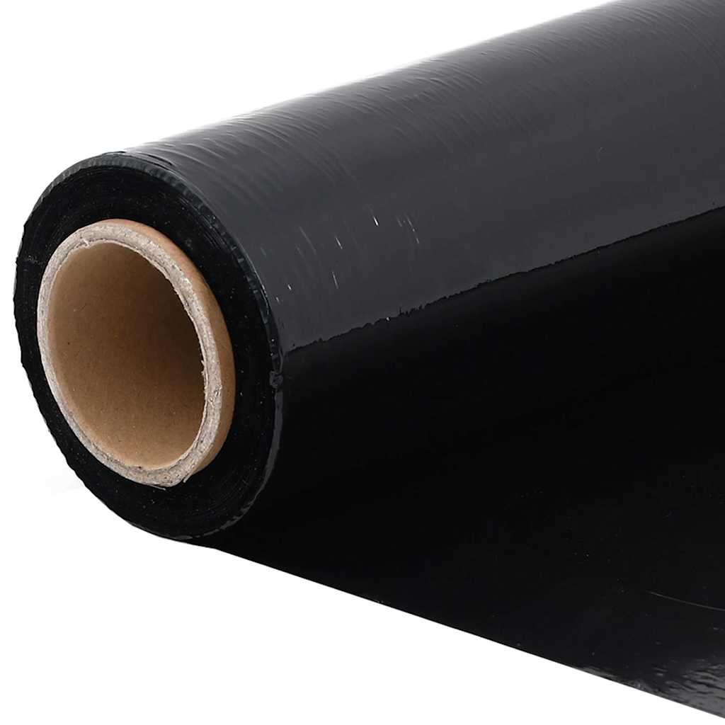 Stretch Film 2 pcs Black 17 μm 50 cm x 300 m