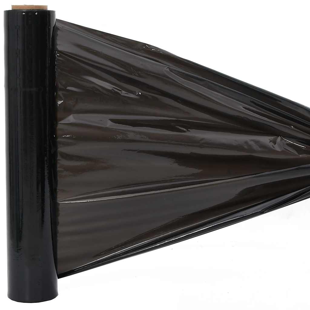 Stretch Film 2 pcs Black 17 μm 50 cm x 300 m