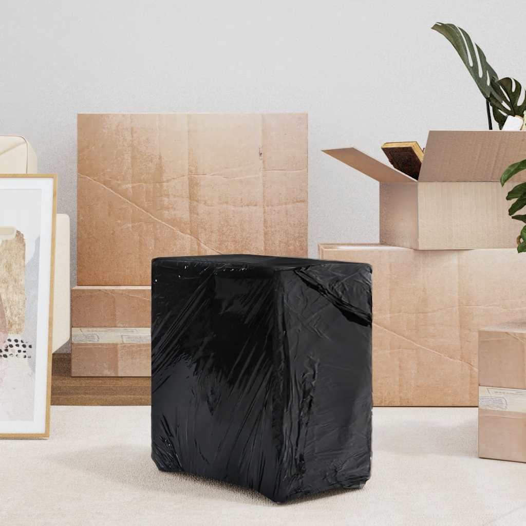 Stretch Film 2 pcs Black 30 μm 50 cm x 300 m