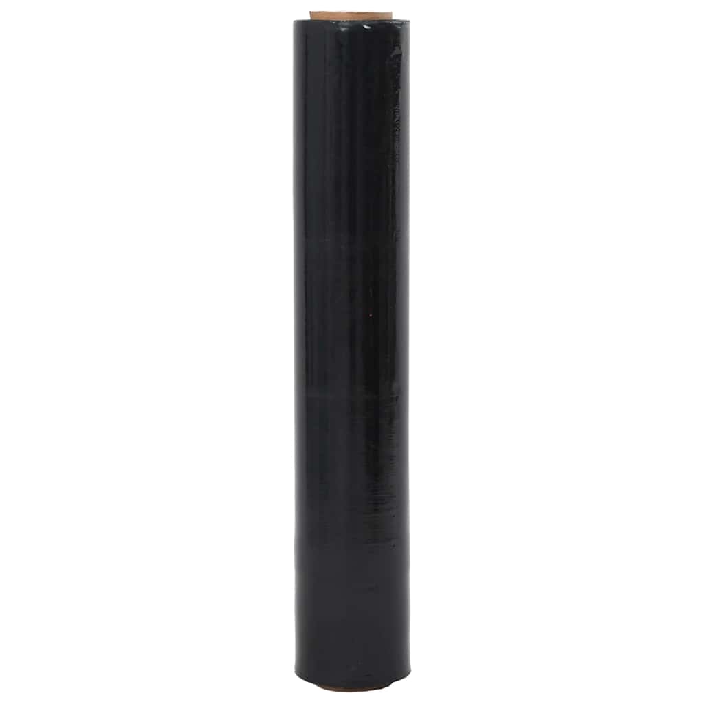 Stretch Film 2 pcs Black 30 μm 50 cm x 300 m
