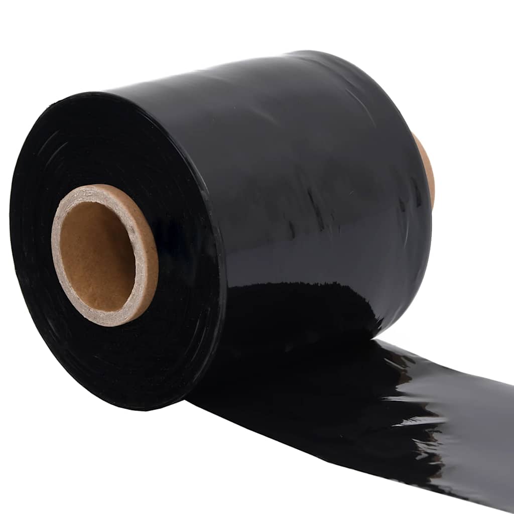 Stretch Films 10 pcs Black 23 µm 10 cm x 300 m