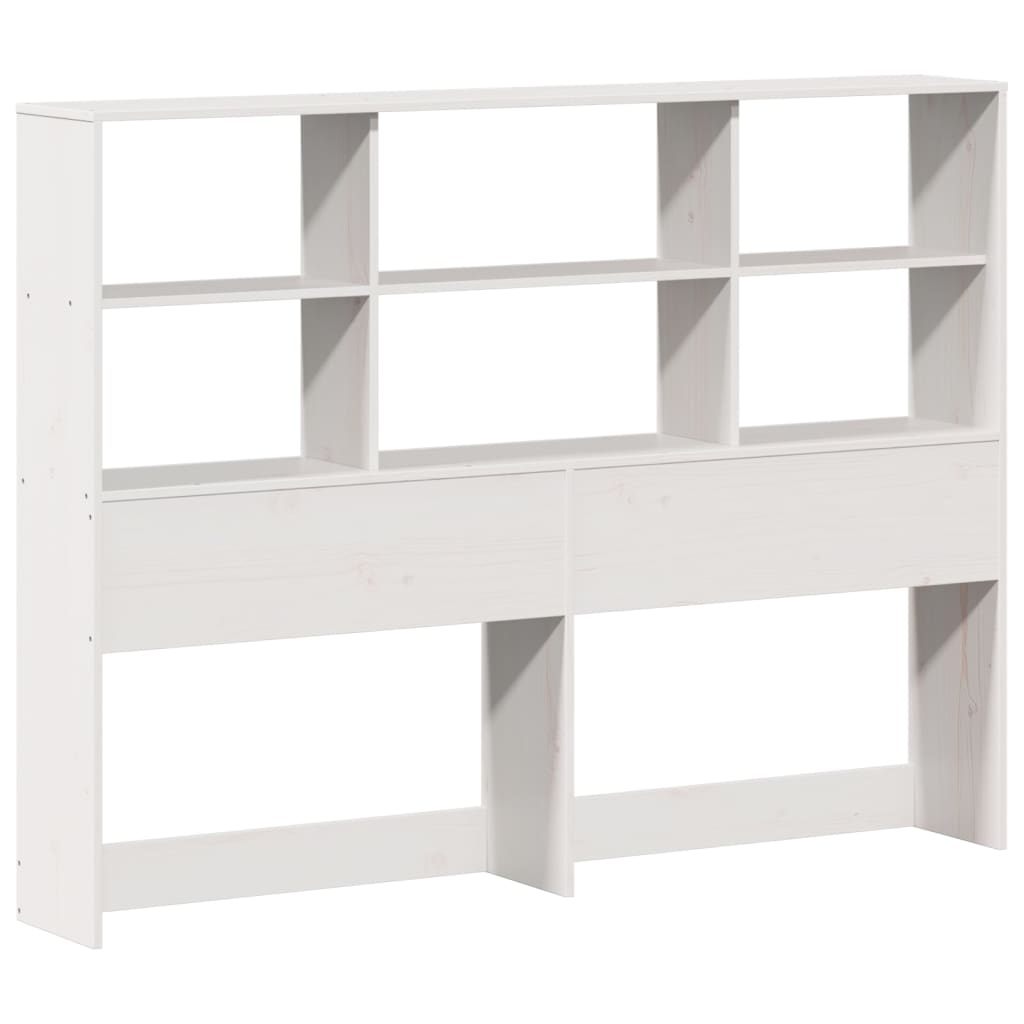 Bed Frame without Mattress White 160x200 cm Solid Wood Pine