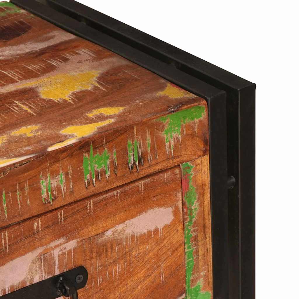 Console Tables Set with Drawer with Shelf 2 pcs Multicolour