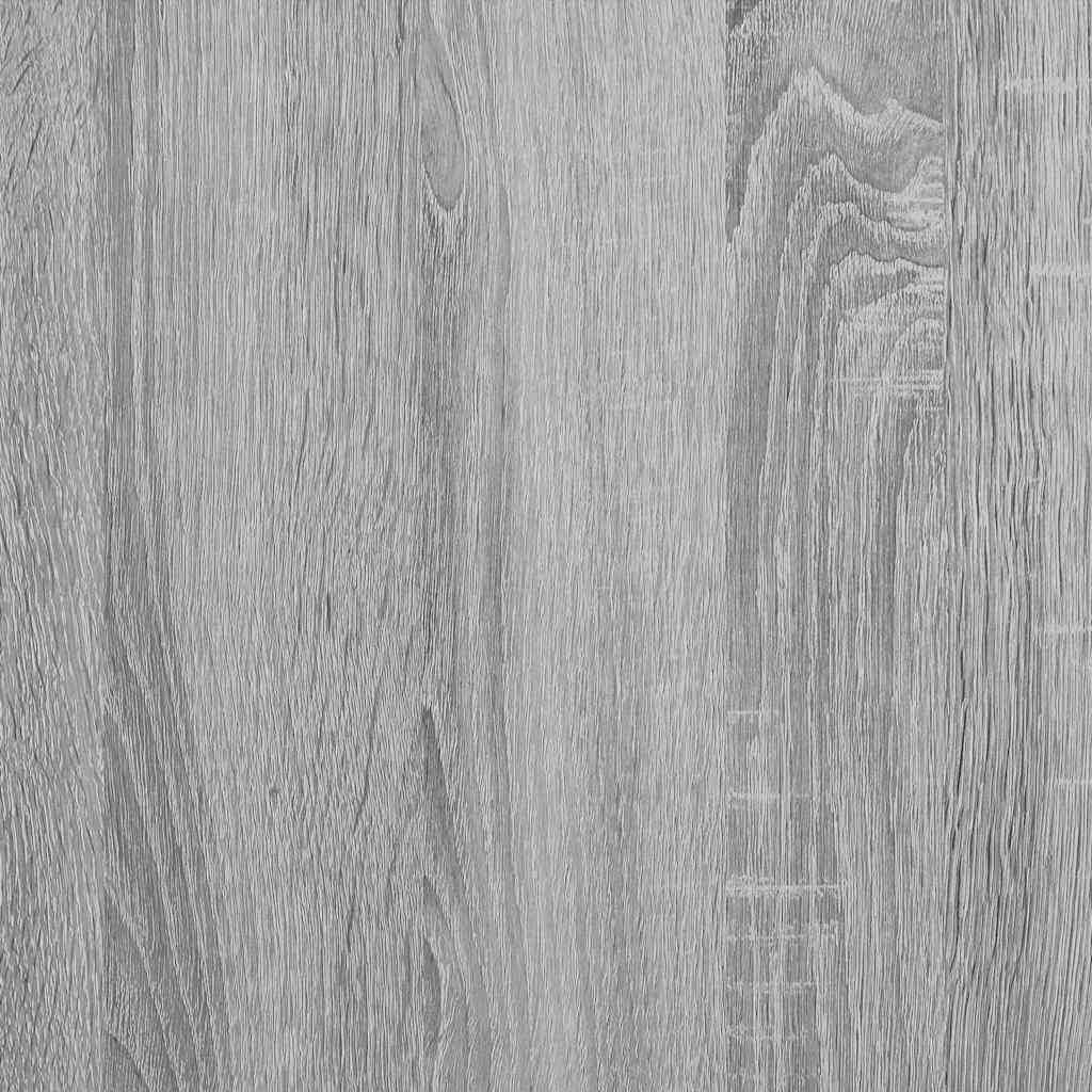 Reception Desk Grey Sonoma 100x50x103.5 cm Engineered Wood