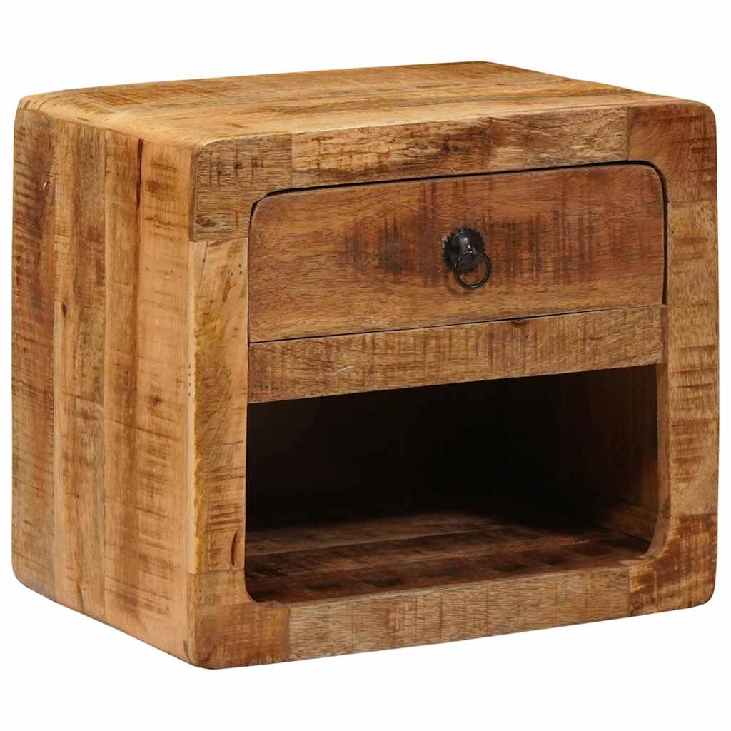 Wall-mounted Bedside Cabinet with Drawer Brown 40 x 30 x 36 cm