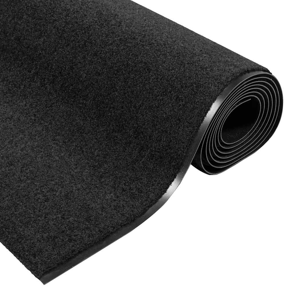 Doormat Other Black 120 x 400 cm Polyamide and PVC