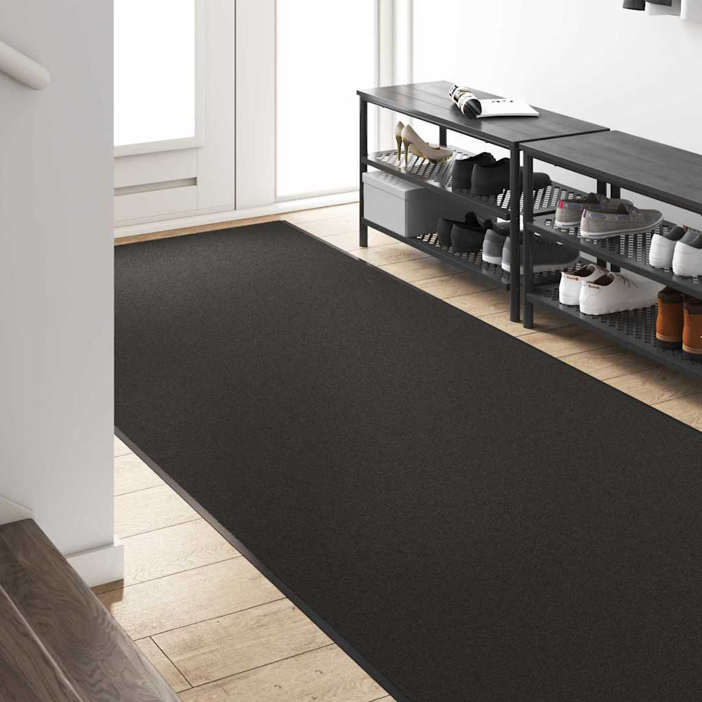 Doormat Other Black 120 x 400 cm Polyamide and PVC